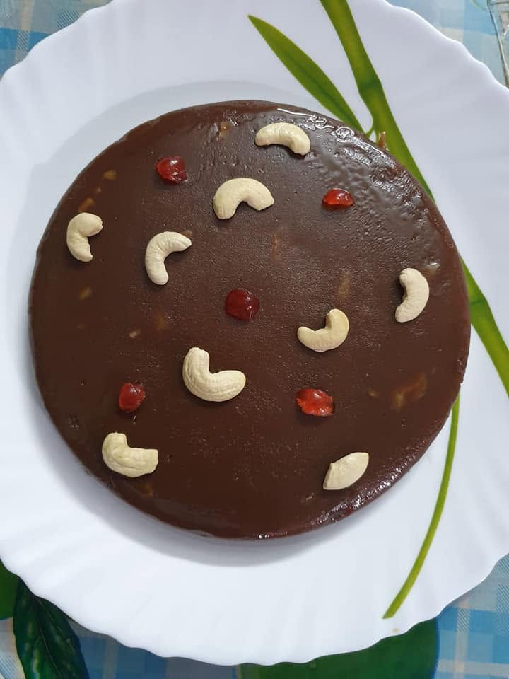 Rice water Chocolate Halwa