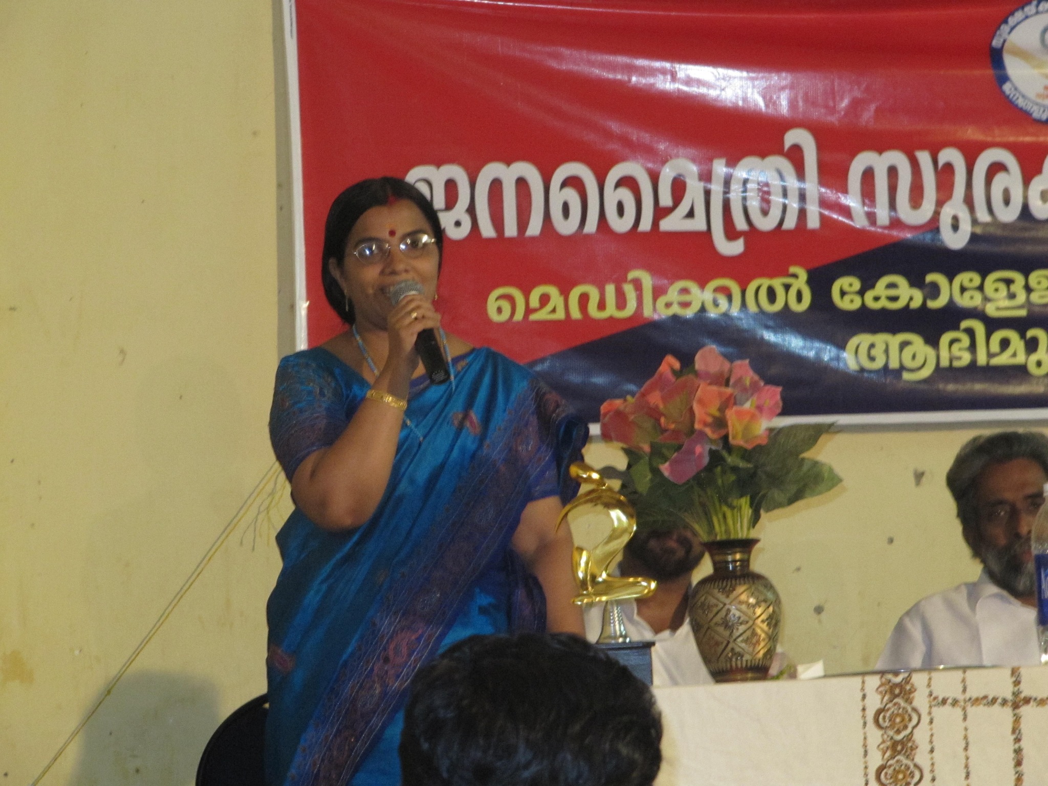 Speaking at a public programme