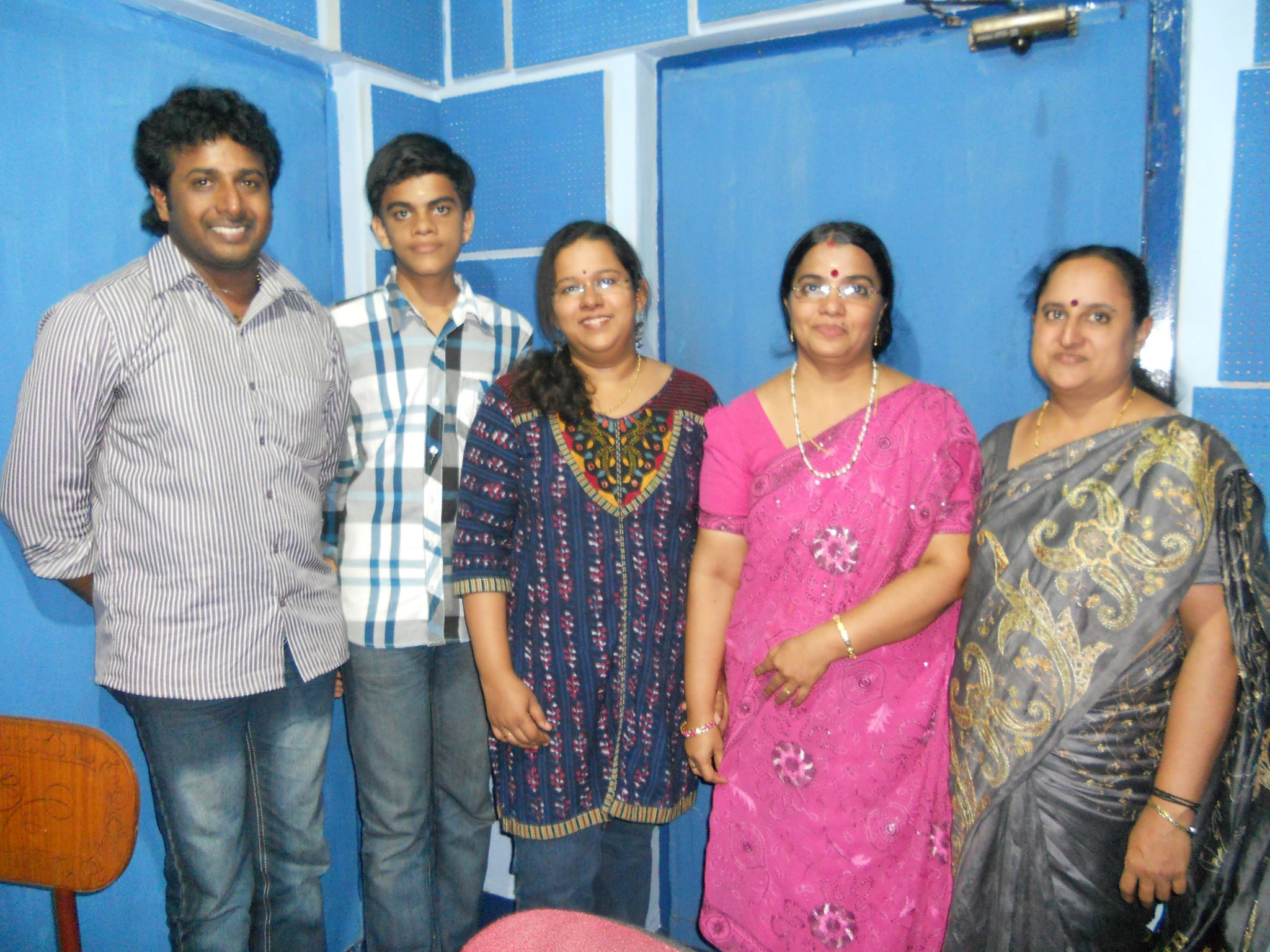 A studio gathering