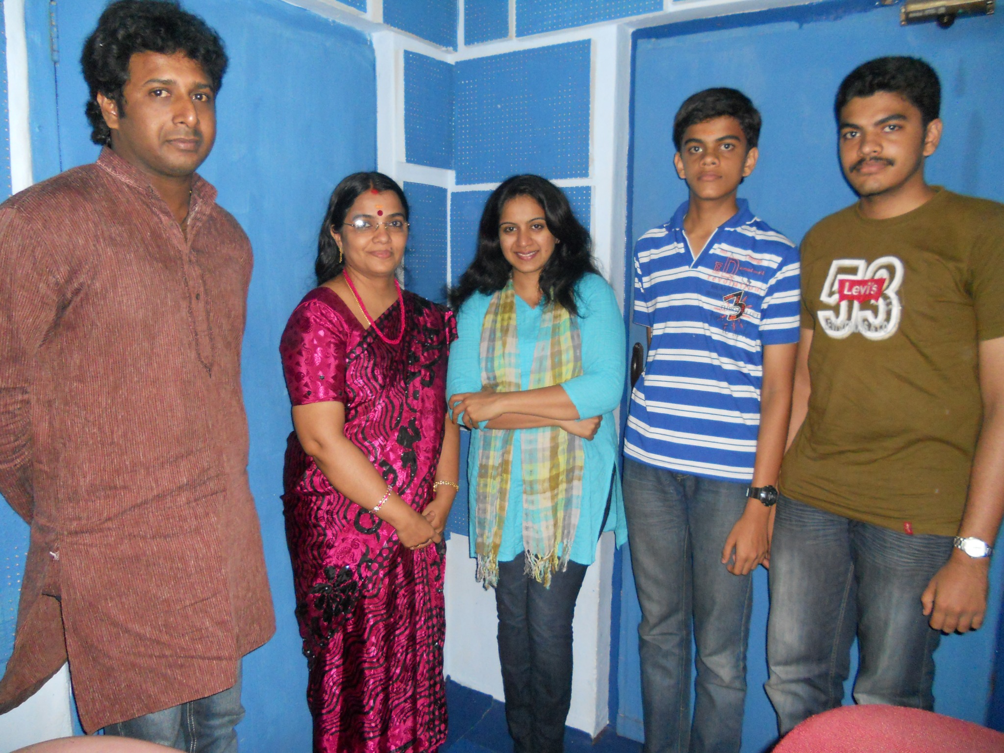 With friends & colleagues